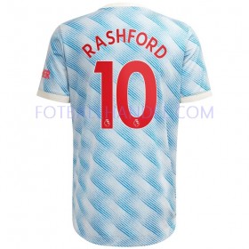 Herre Fotballdrakter Manchester United Marcus Rashford 10 Borte 2021-22 Kortermet